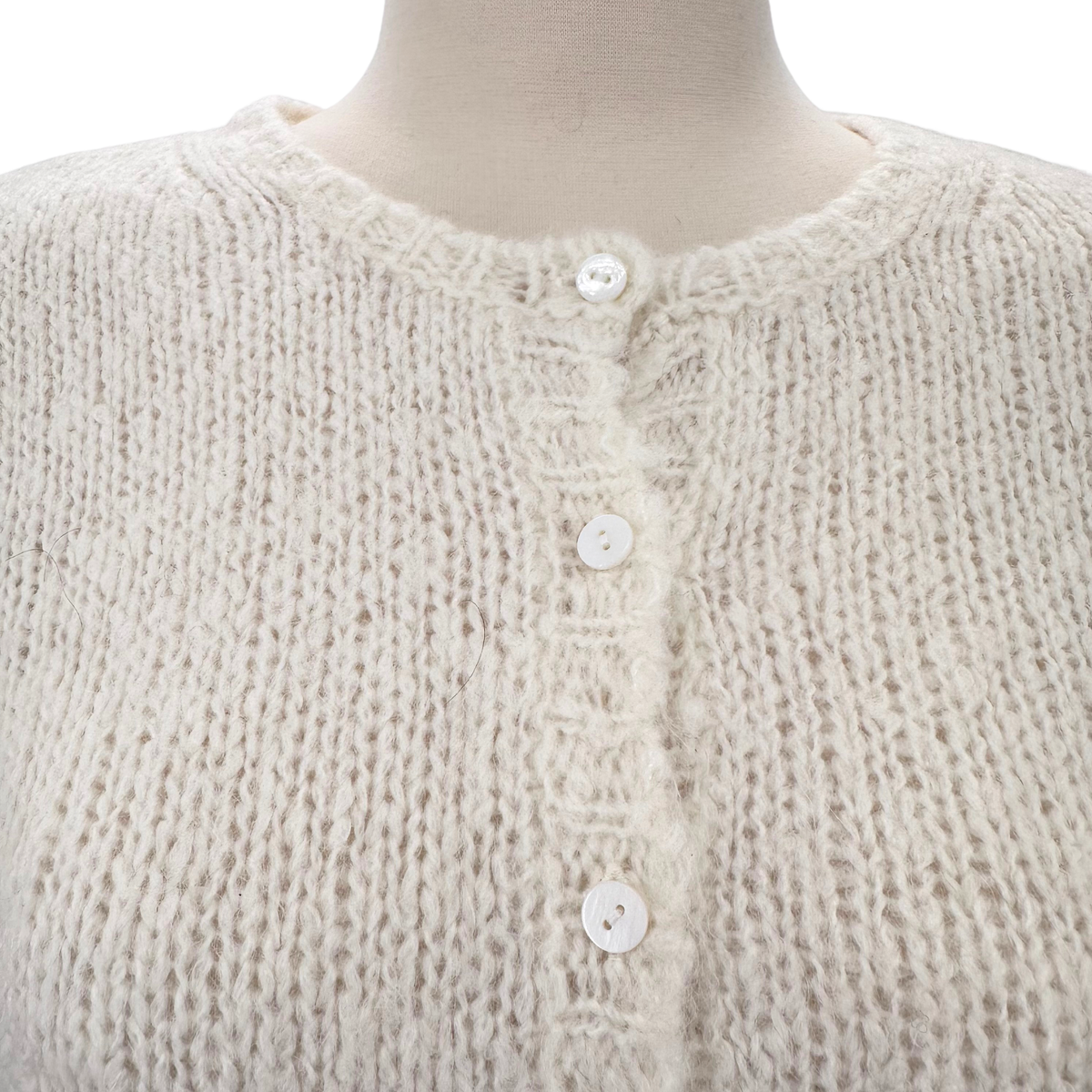 Reformation Cream Sweater