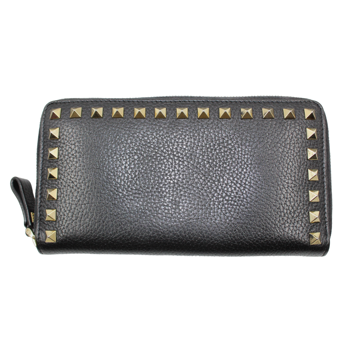 Valentino RockStud Leather Wallet