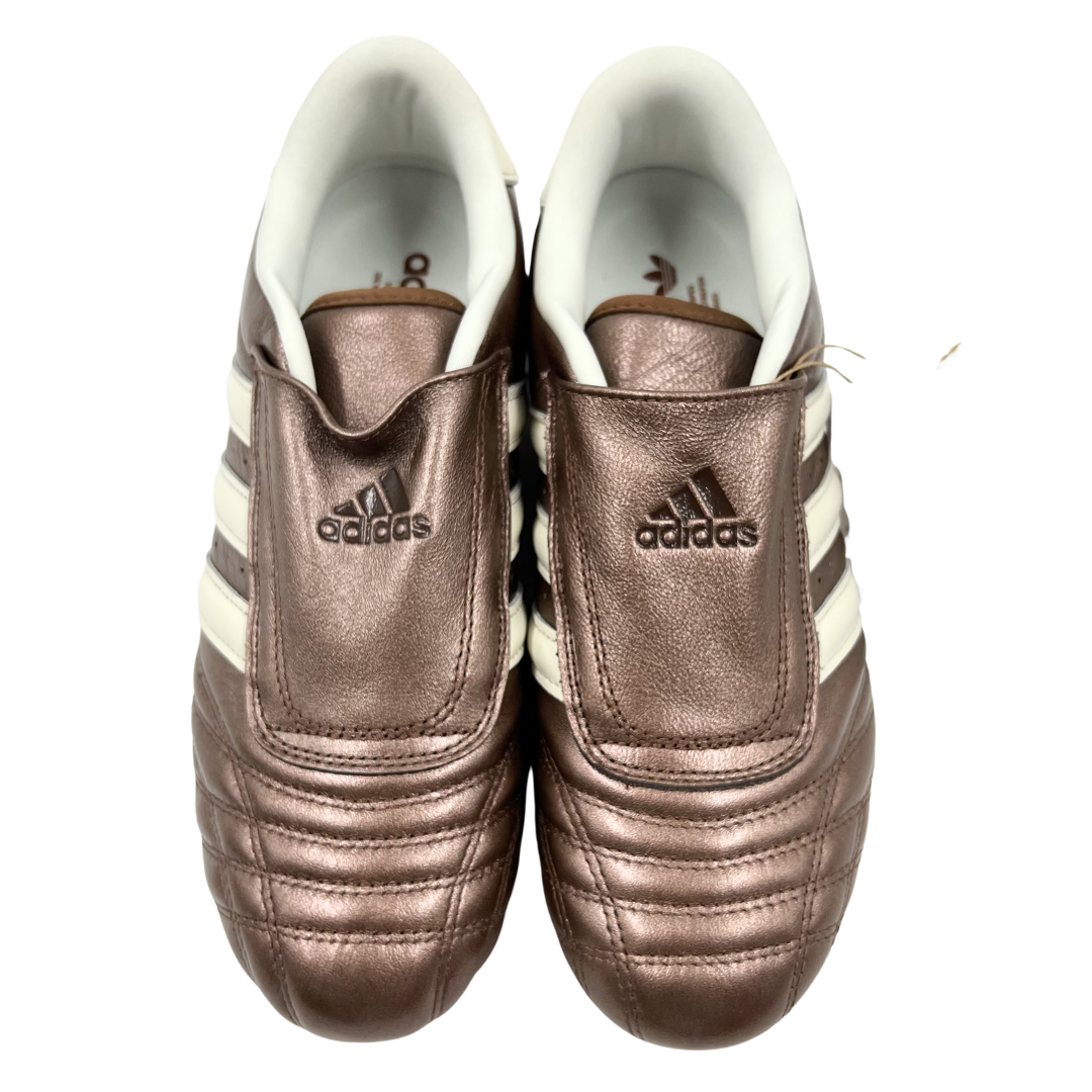 Adidas Rosegold/white Leather Sneakers