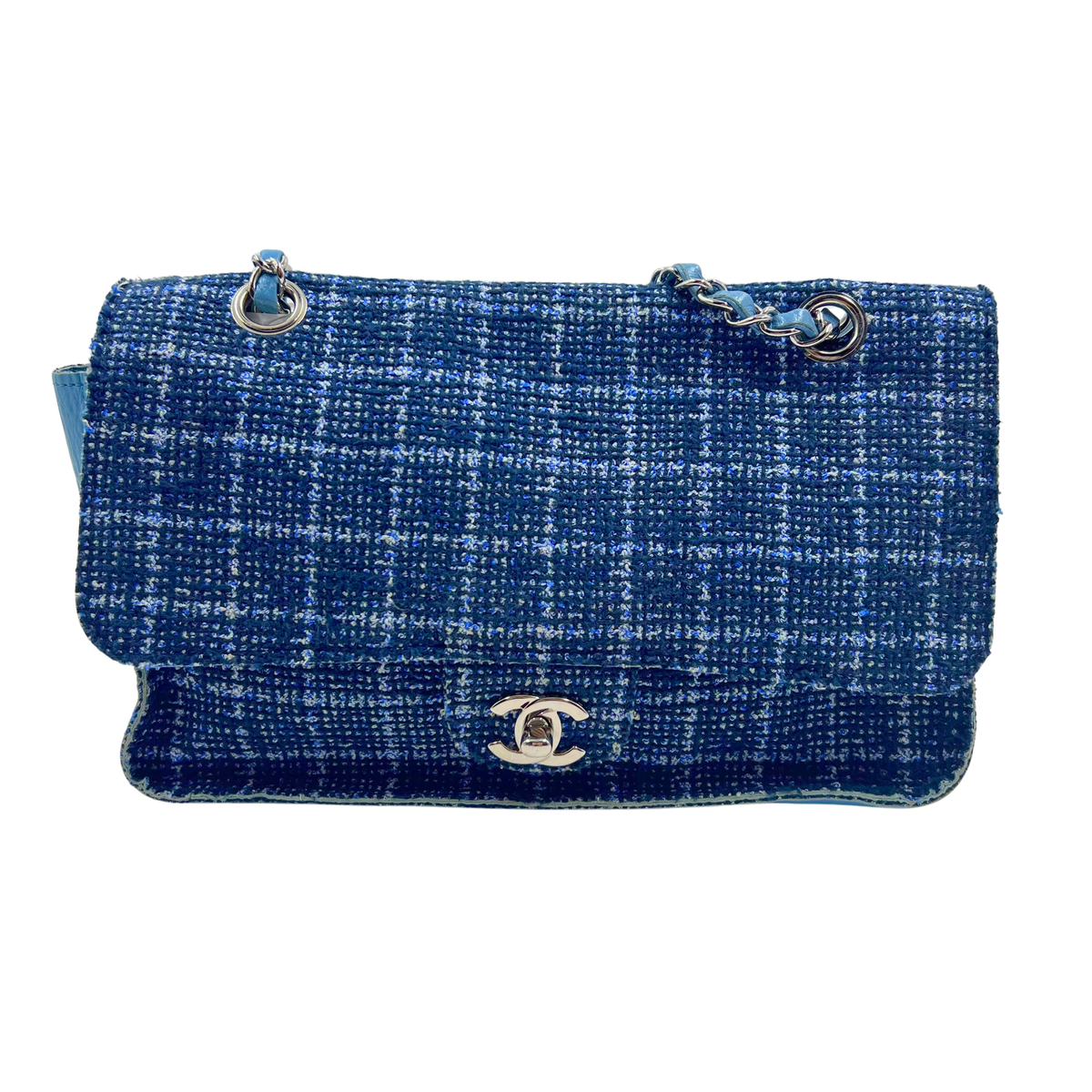 Chanel Single Flap Tweed Shoulder bag