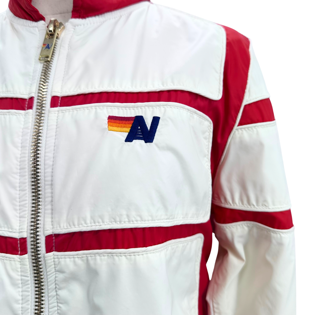 Aviator Nation Size M White/Red Jacket