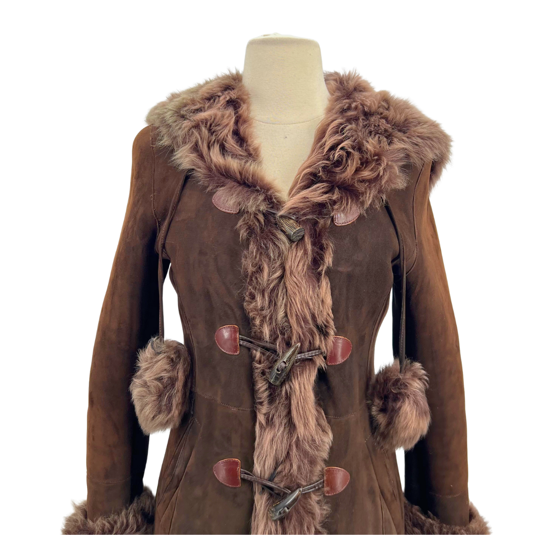 Dolce & Gabbana Brown Fur