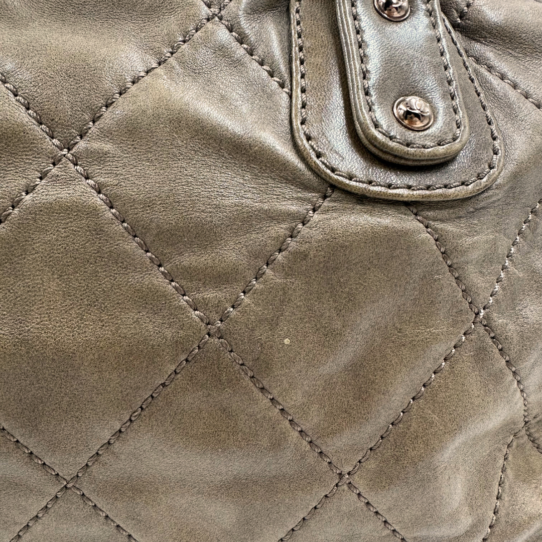 Chanel Cloudy Bundle Bowler Top Handle Bag