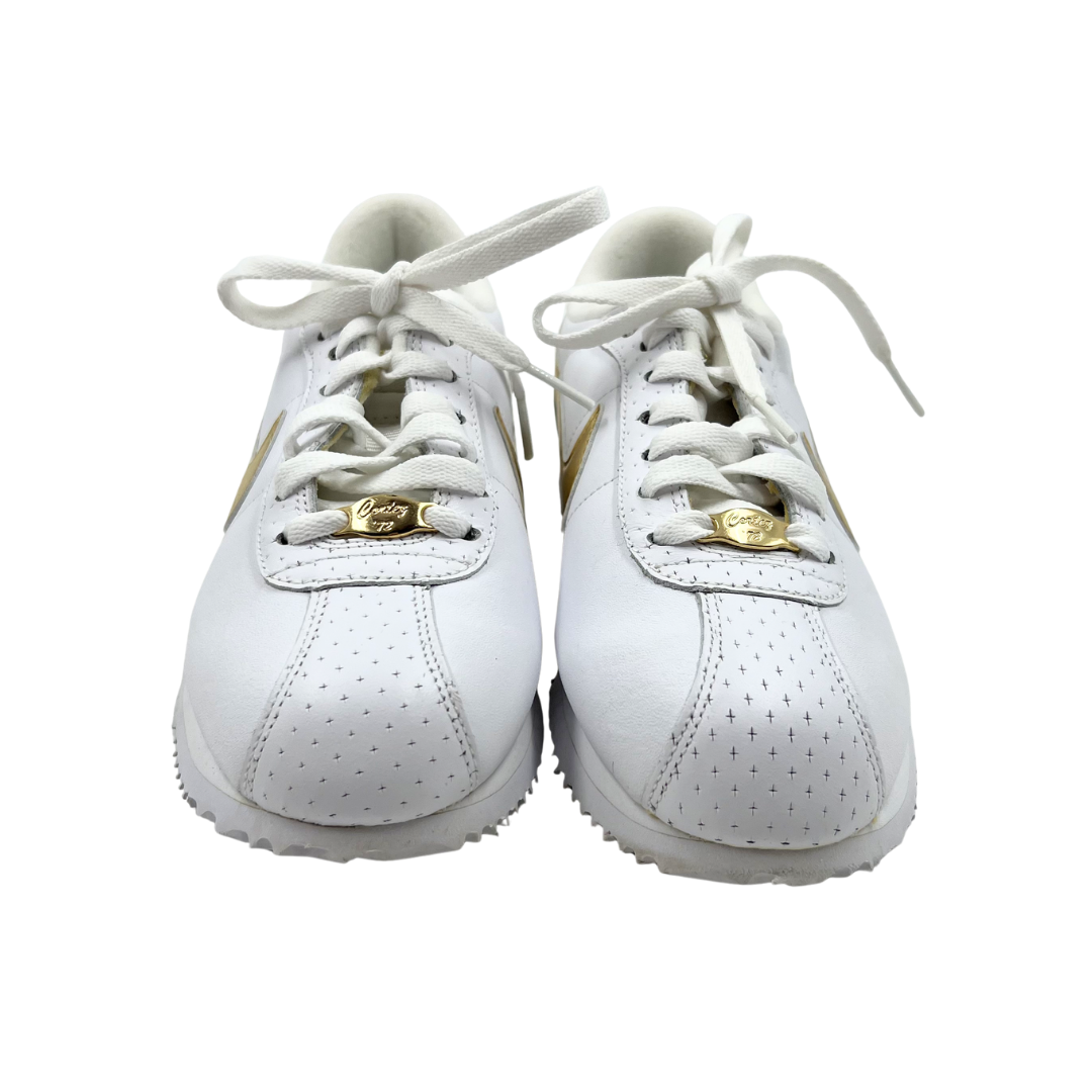 Nike 7 White Leather Sneakers