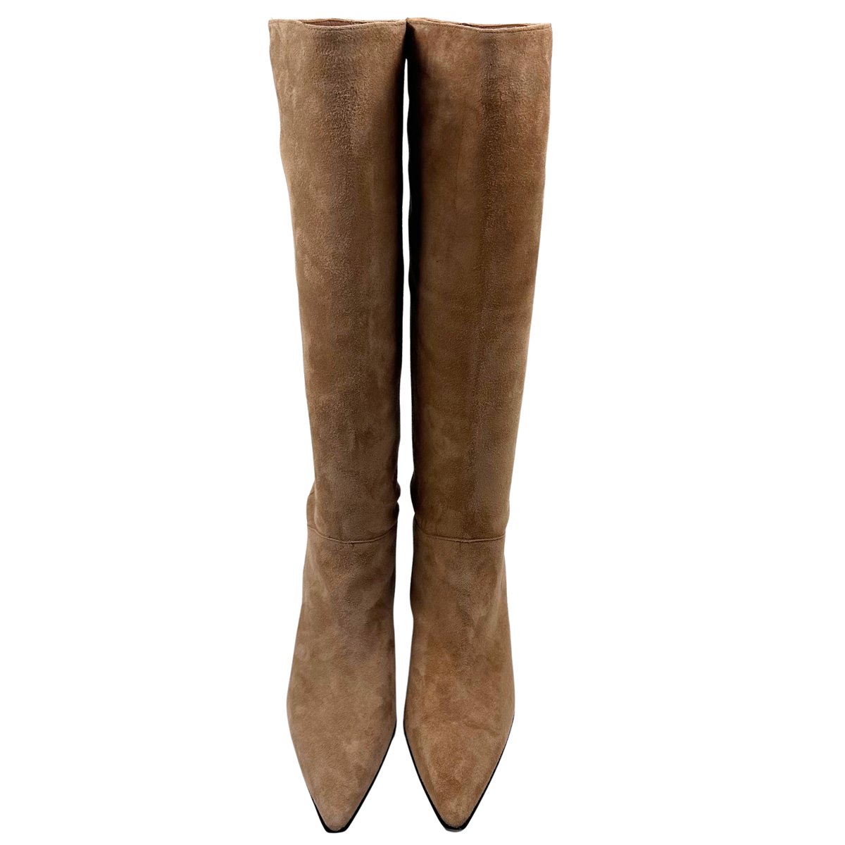 J Crew 7 Camel Suede Boots