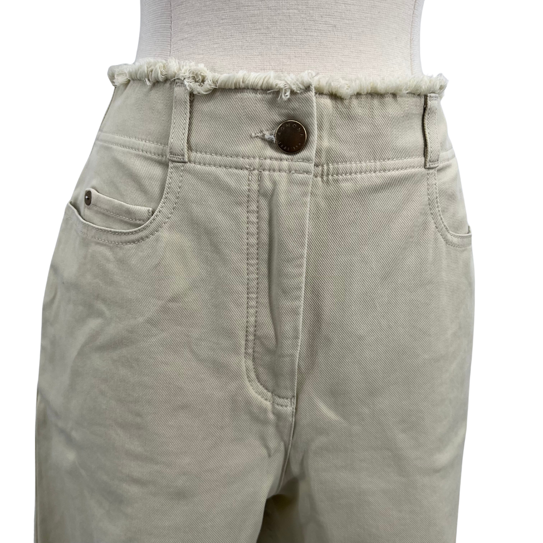 Agnona Khaki Shorts