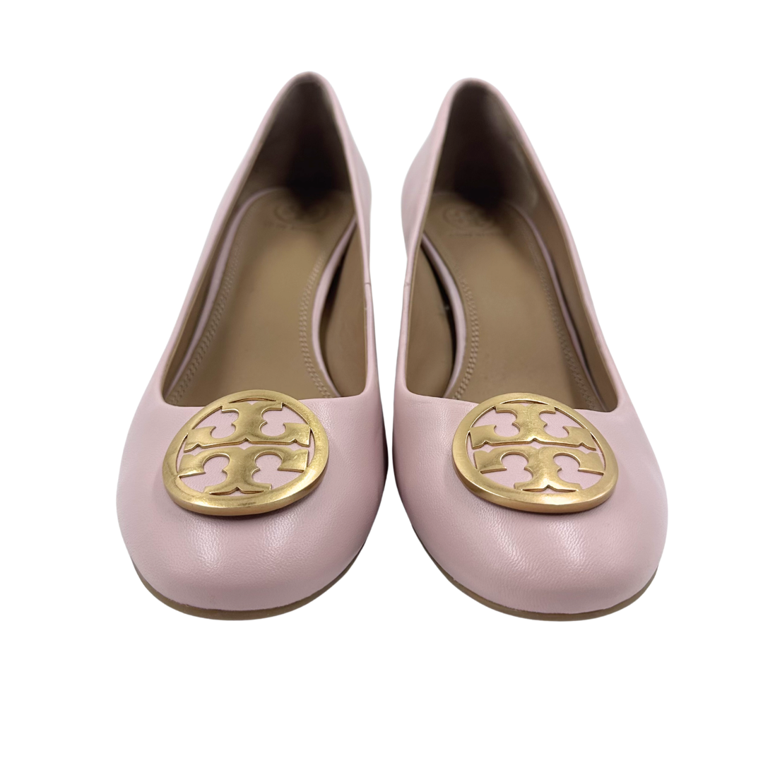 Tory Burch 8.5 Pink Leather Pumps