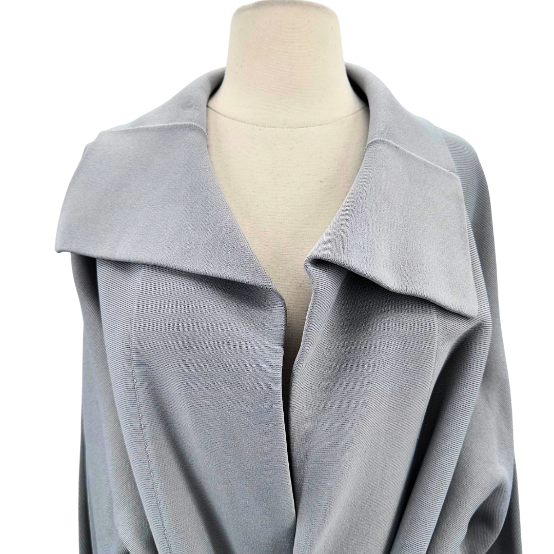 Adolfo Dominguez Grey Wrap