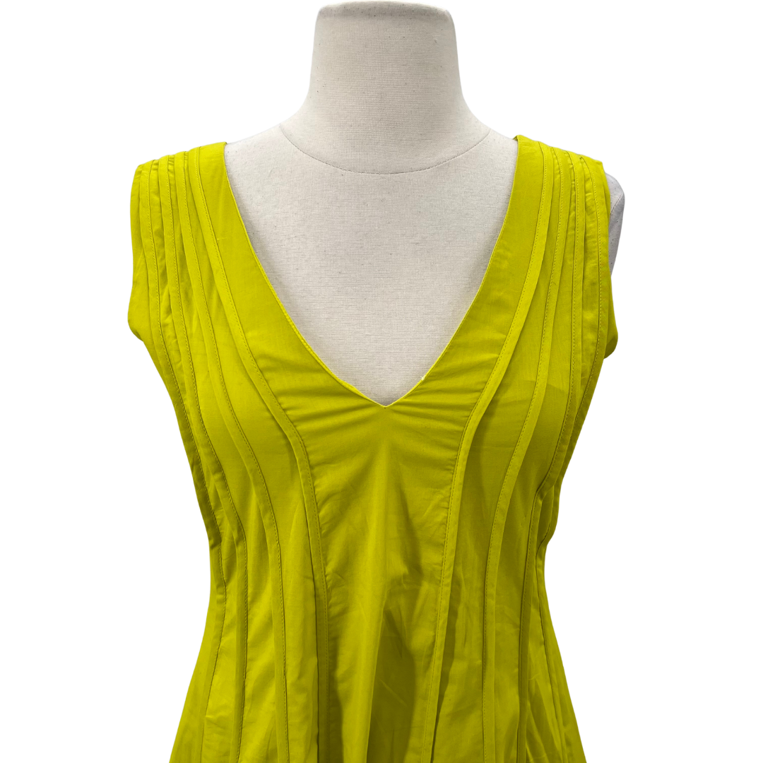 Merlette Chartreuse Dress
