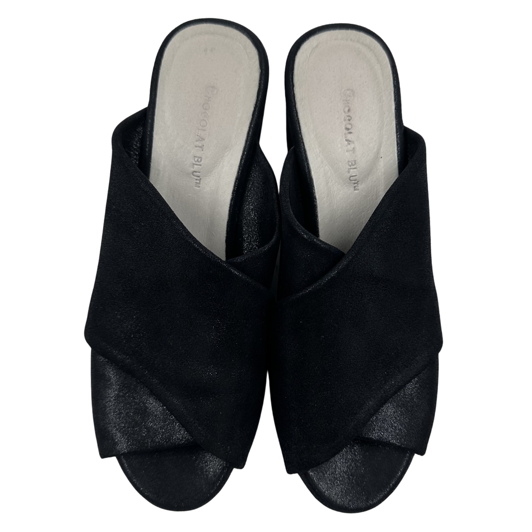 Chocolat Blu 8 Black Heels