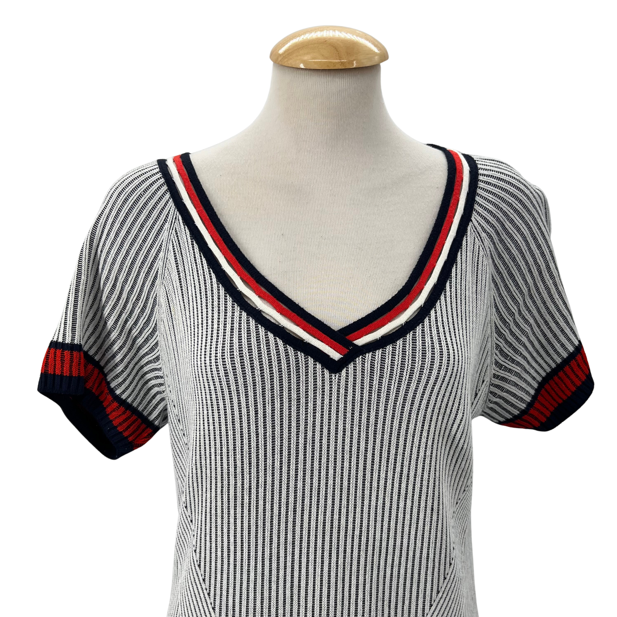 St John navy/white Dress
