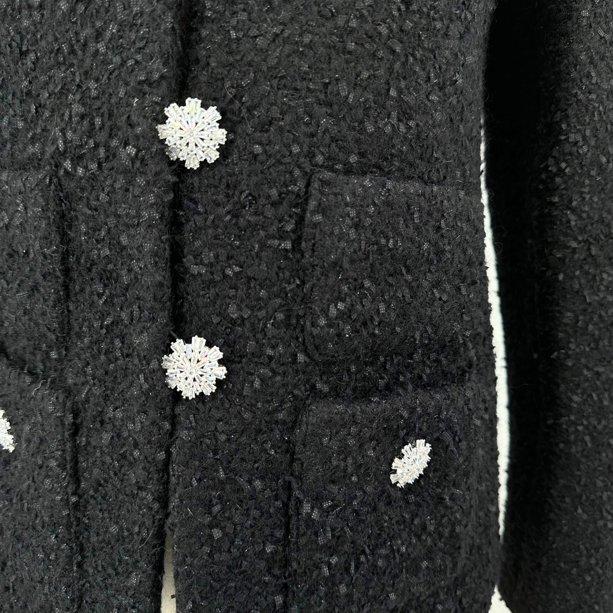 J Crew Black/Silver Blazer