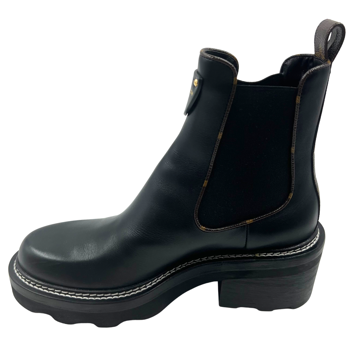Louis Vuitton 8 38 Black Booties