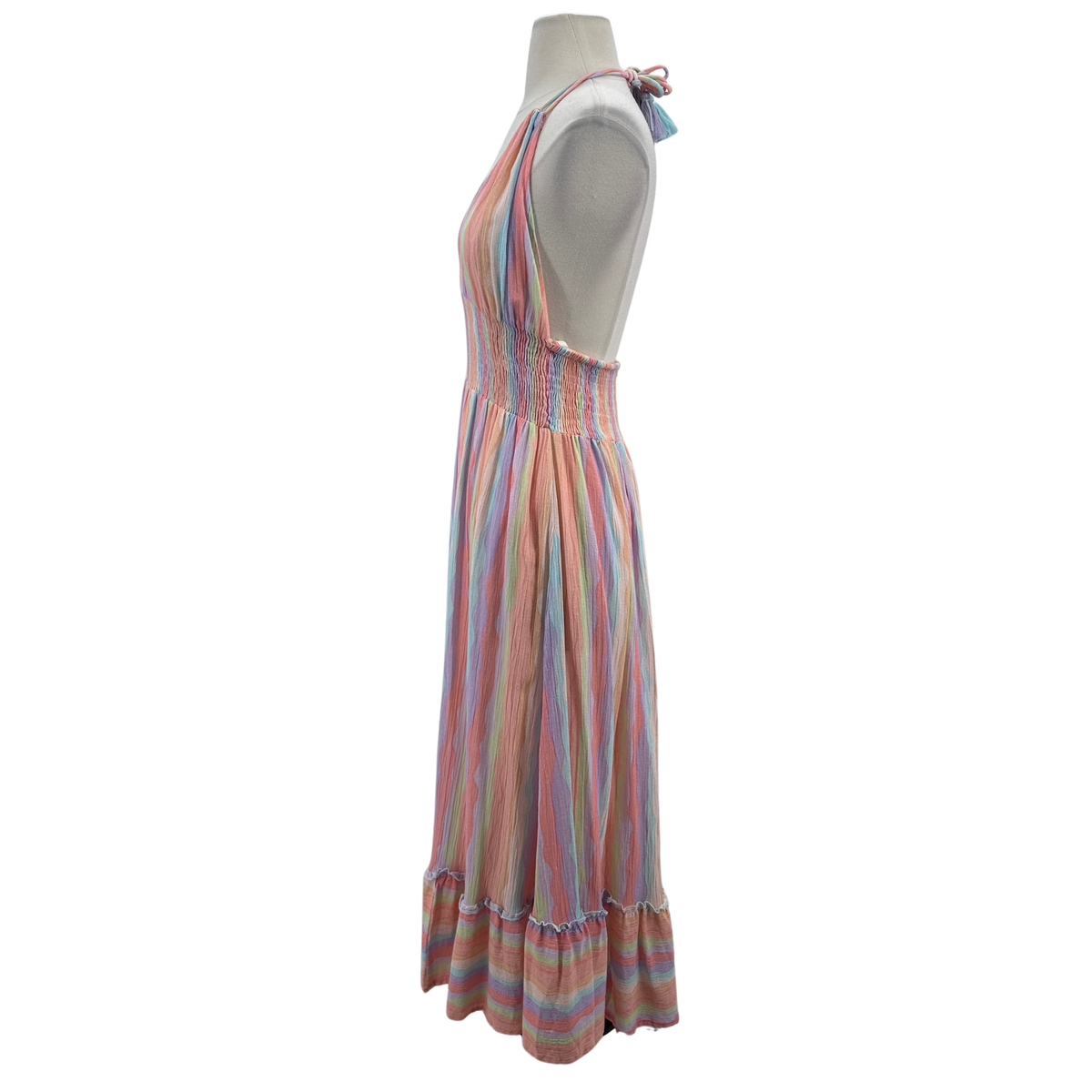 Z&L Pastel Multi-Color Maxi Dress