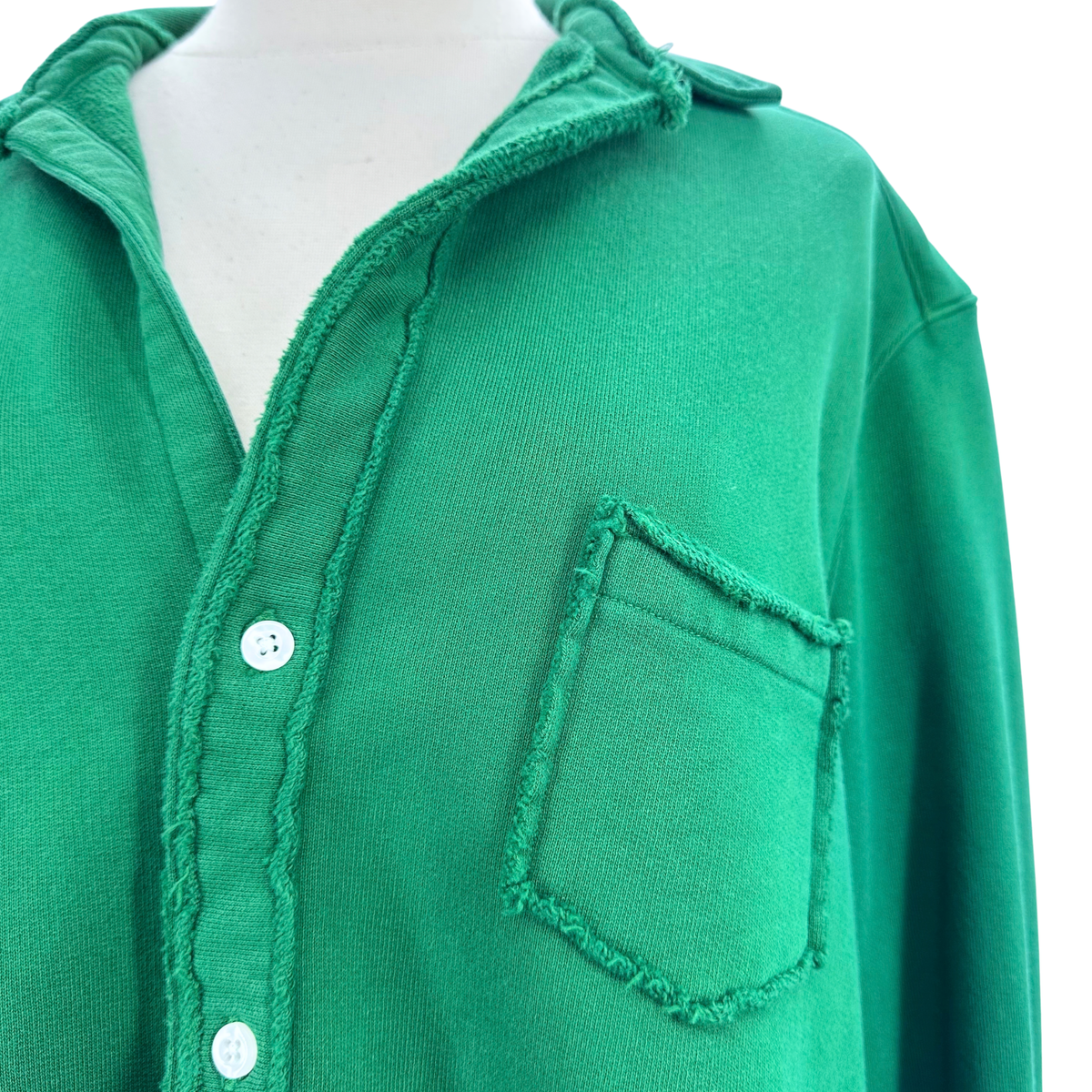 Frank & Eileen Kelly Green Button Down