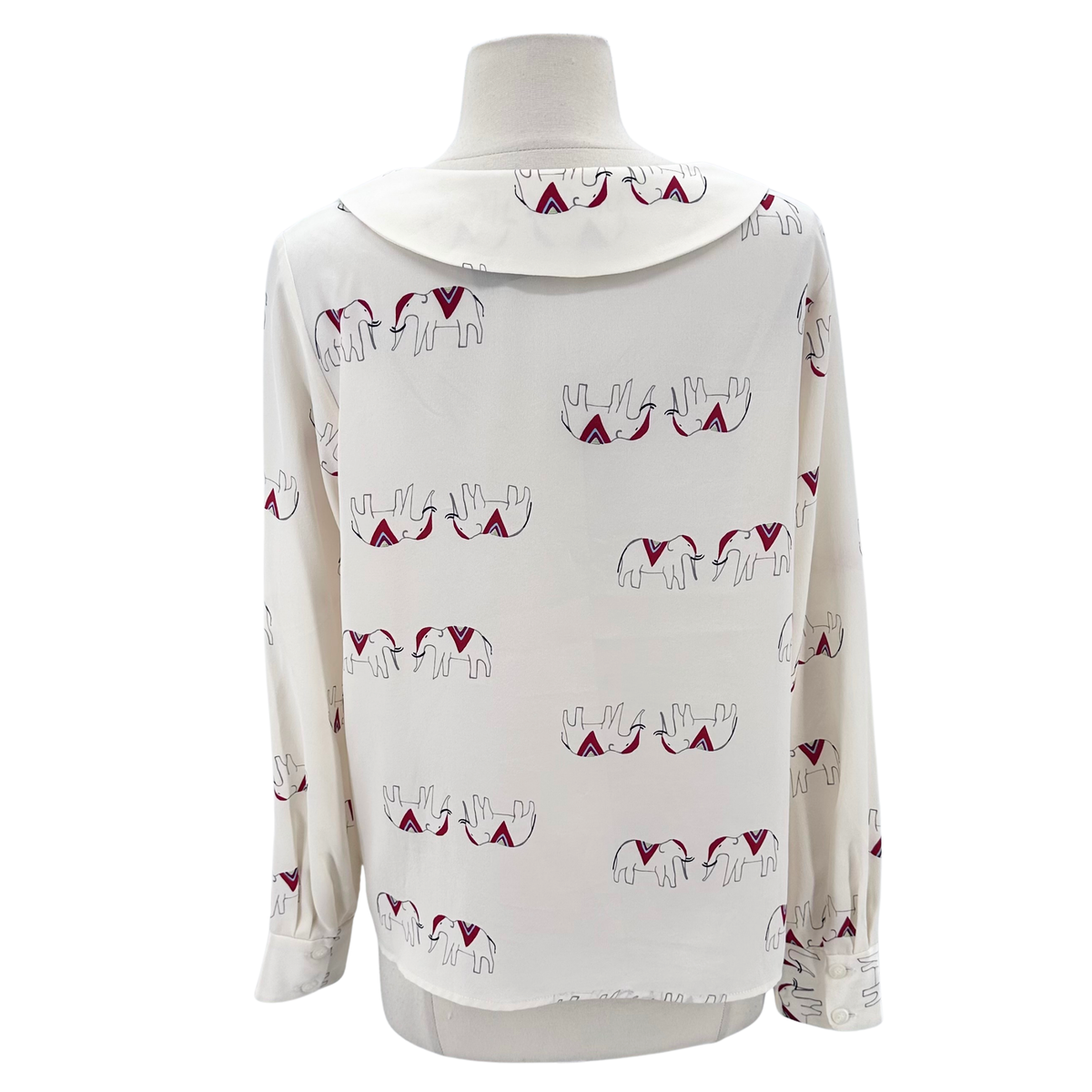 Tucker Cream Blouse
