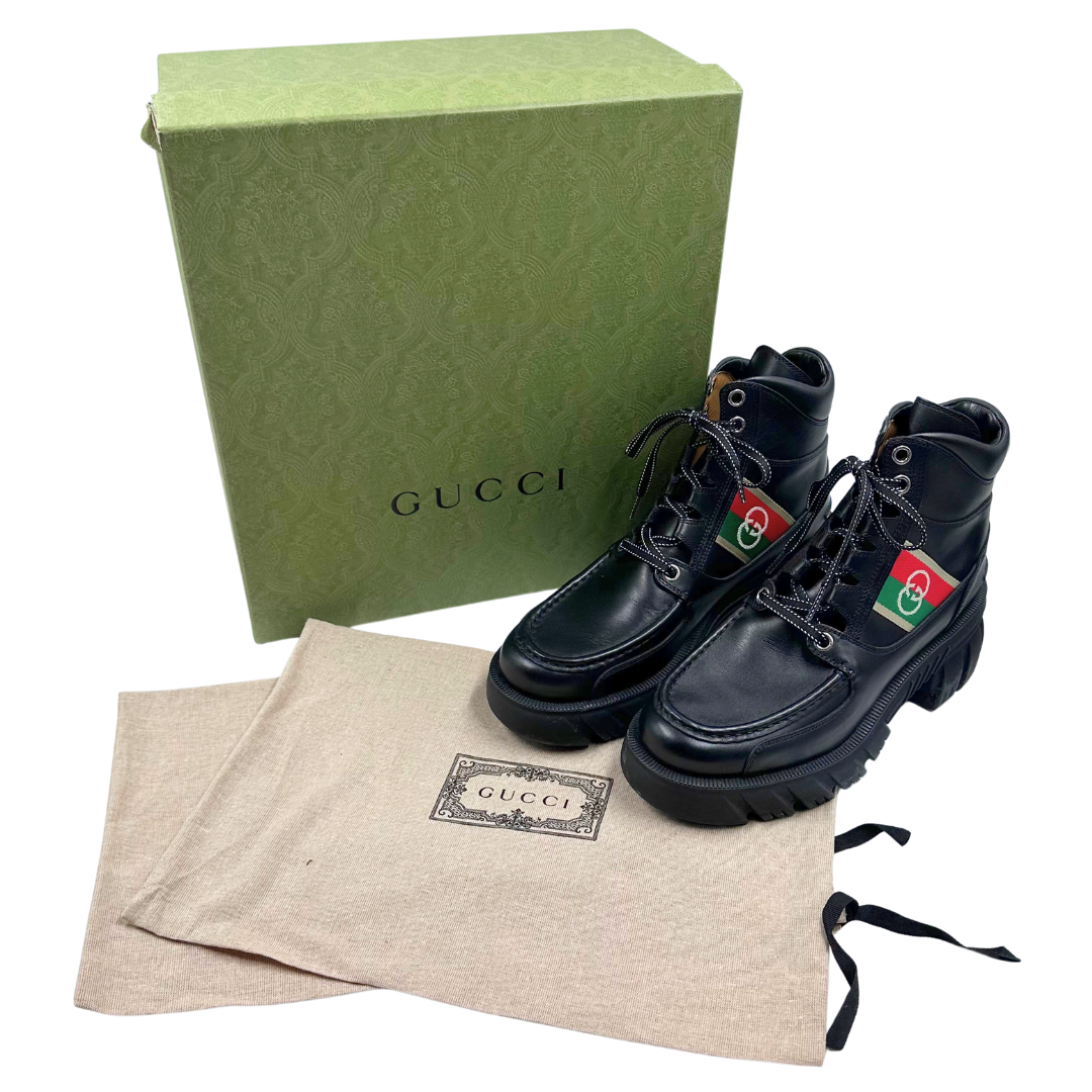 Gucci 40 Black Boots