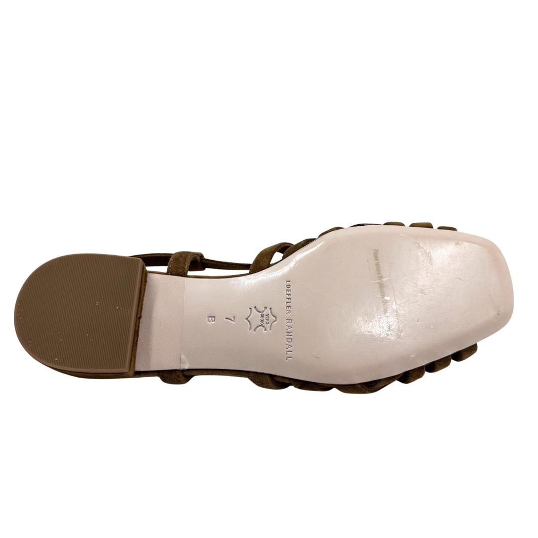 Loeffler Randall 7 Tan Shelly Sandals