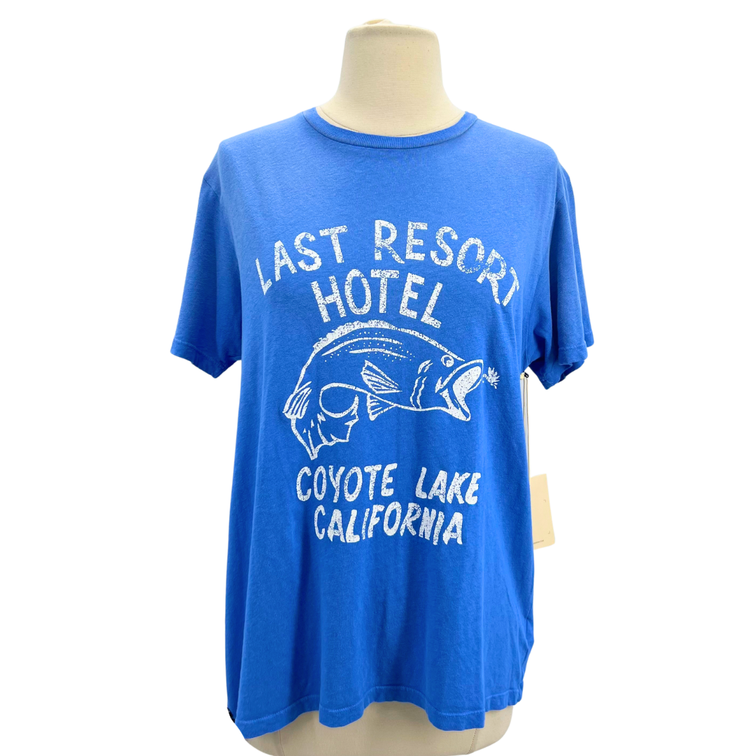 MOTHER Blue/White T-shirt