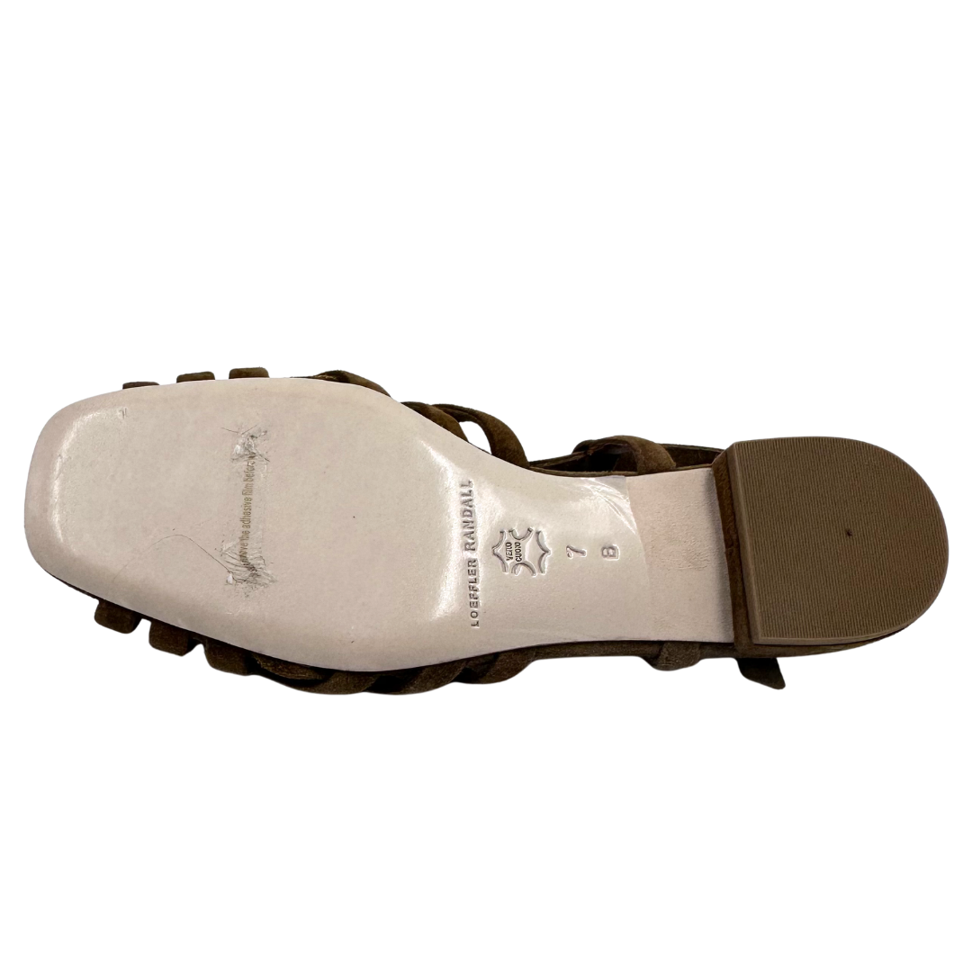 Loeffler Randall 7 Tan Shelly Sandals