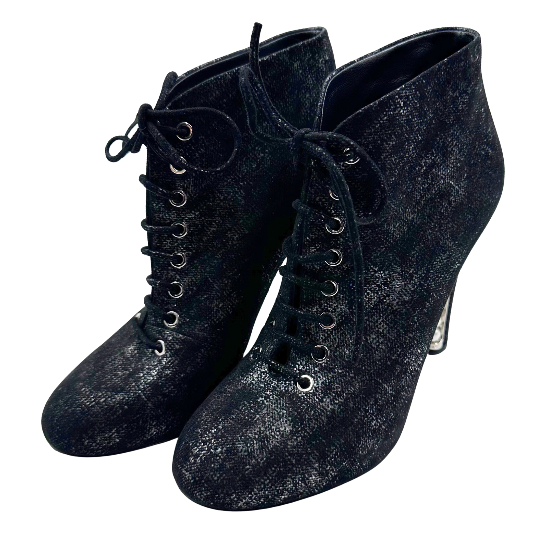 Chanel 39 Black Booties