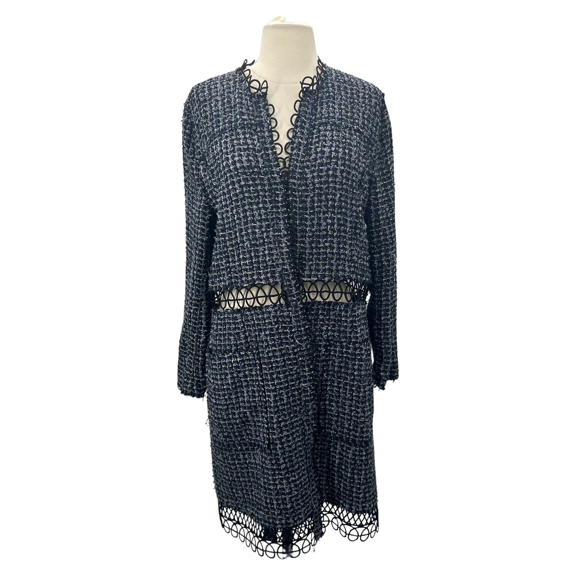Elie Tahari Navy Jacket