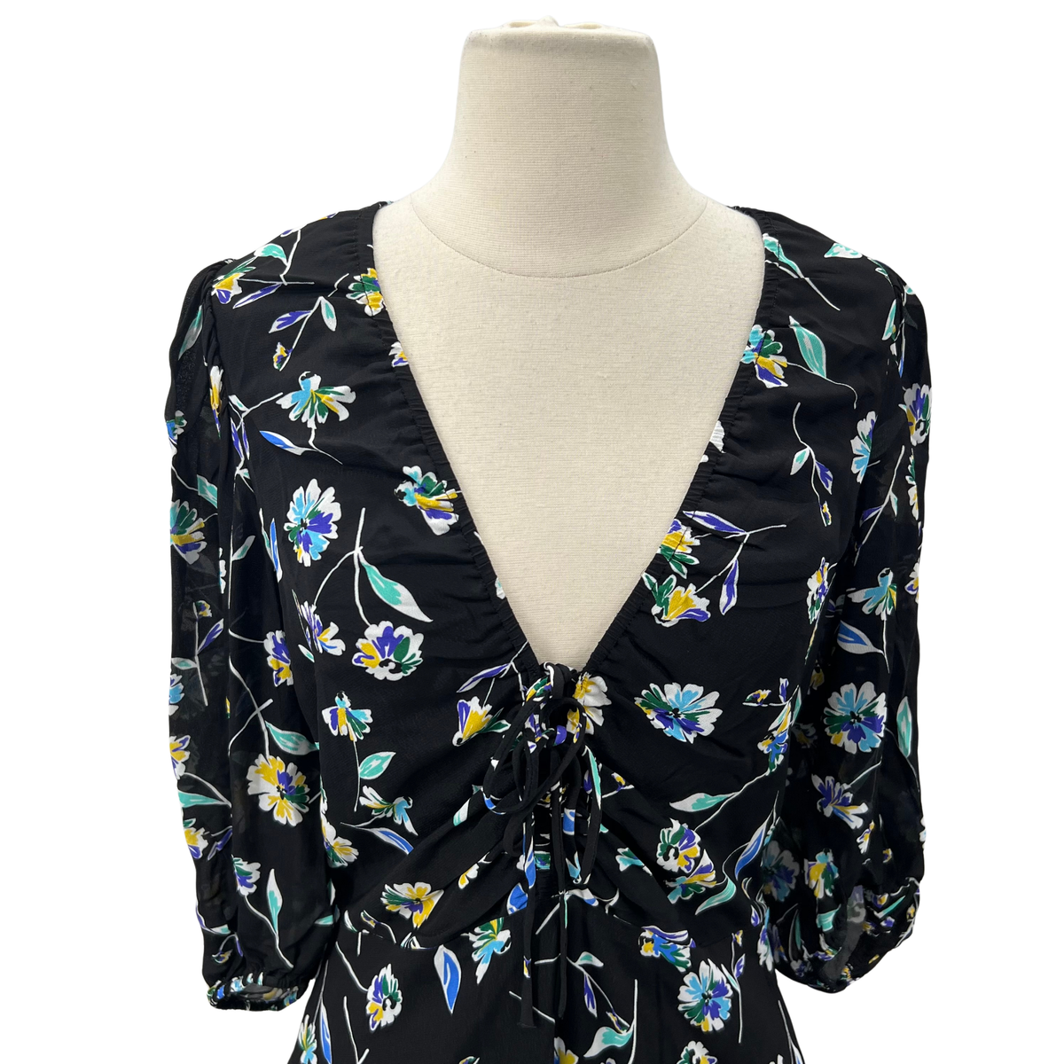 Nicholas Black Floral Dress
