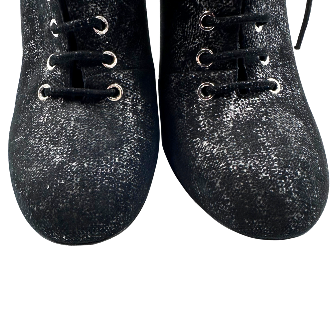 Chanel 39 Black Booties