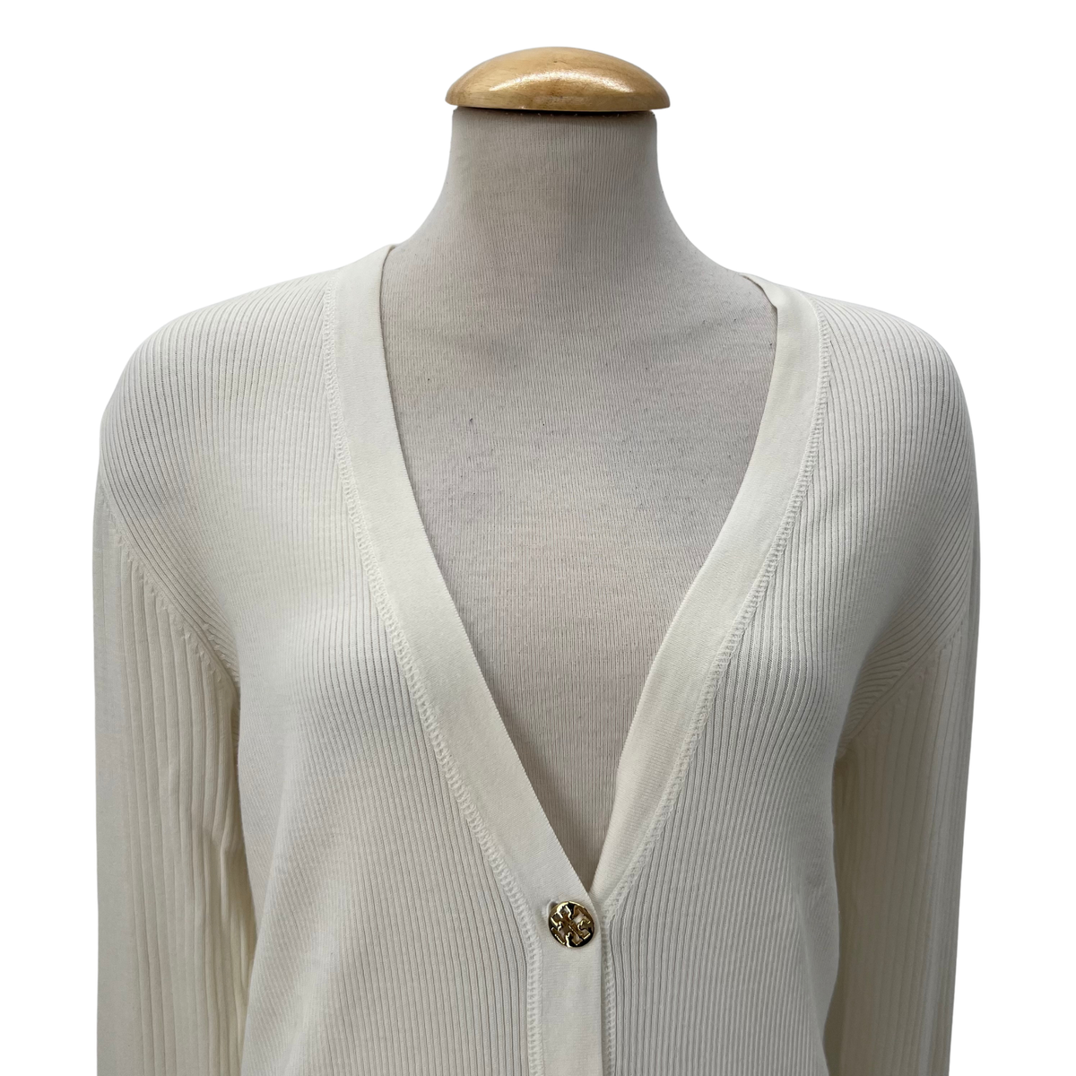 Tory Burch White Cardigan