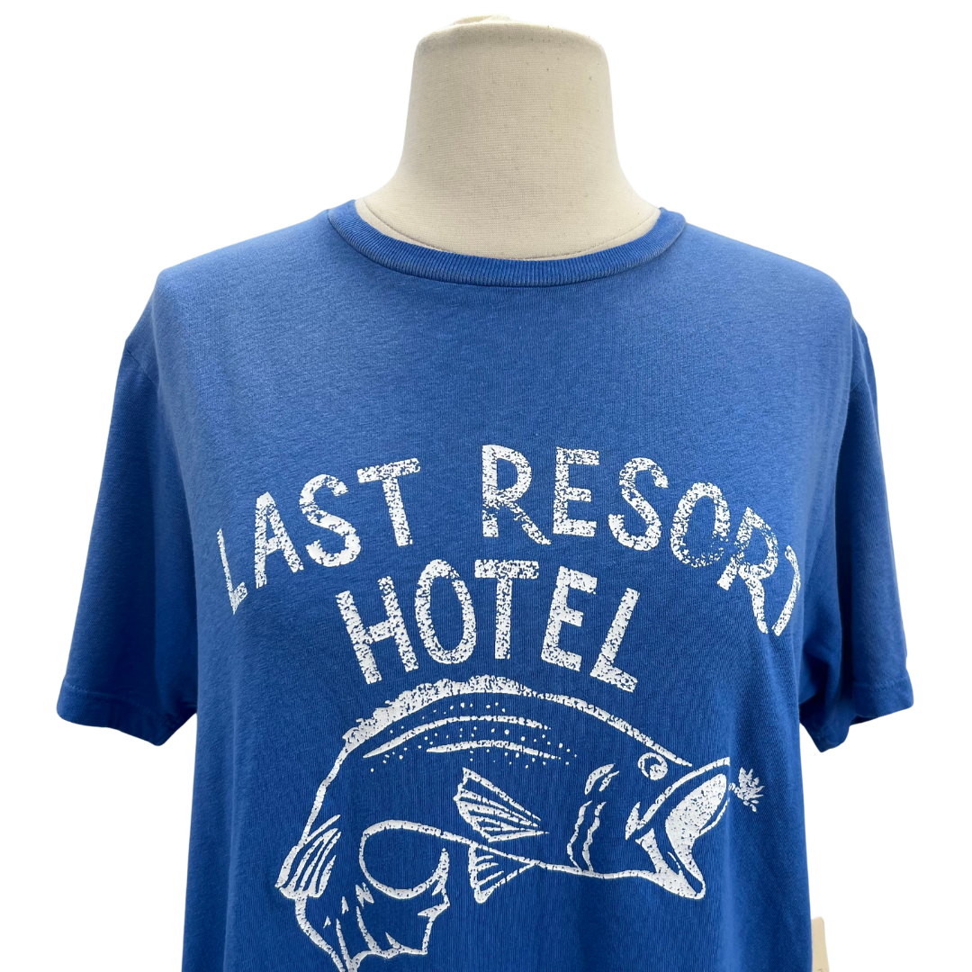 MOTHER Blue/White T-shirt