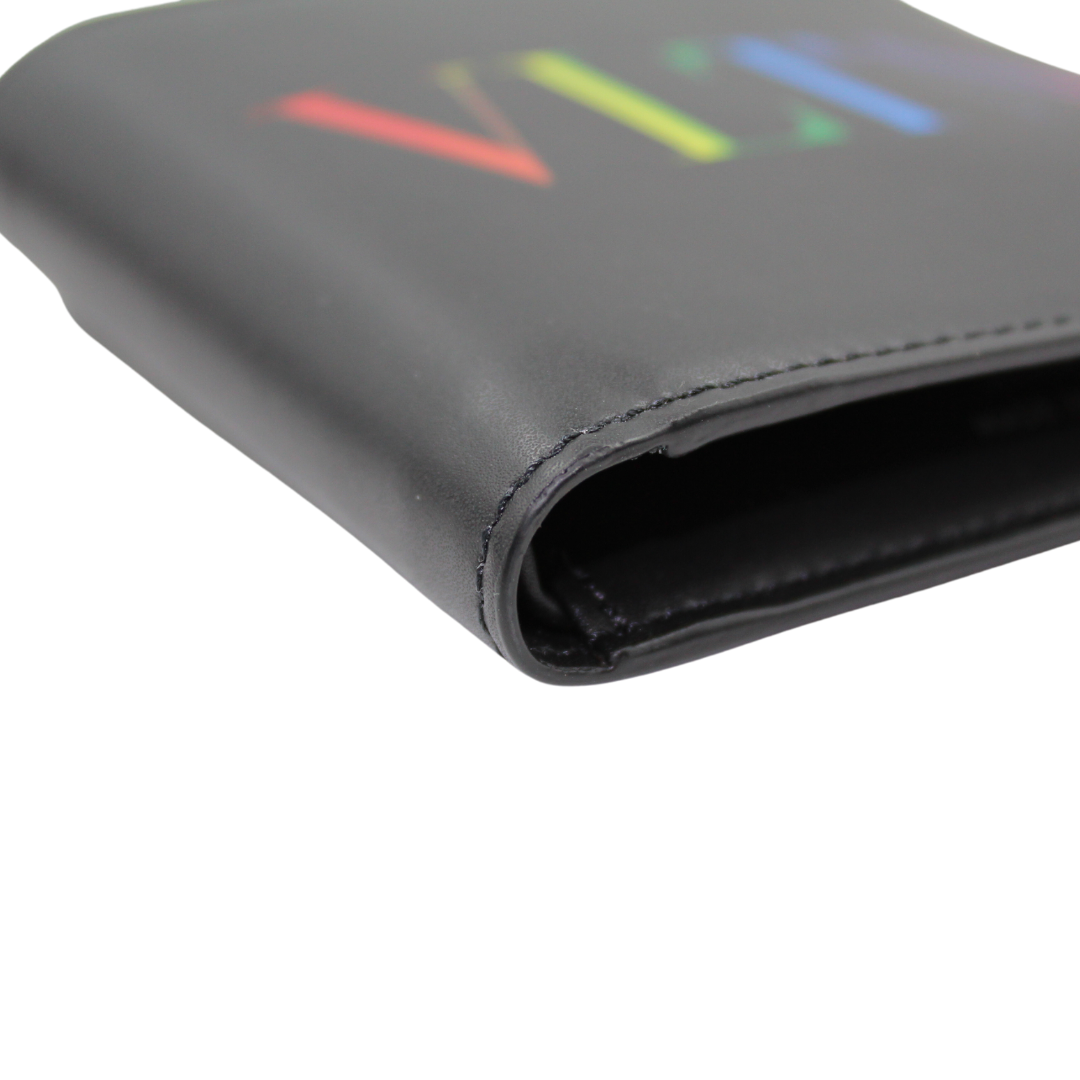 Valentino Black Rainbow Wallet