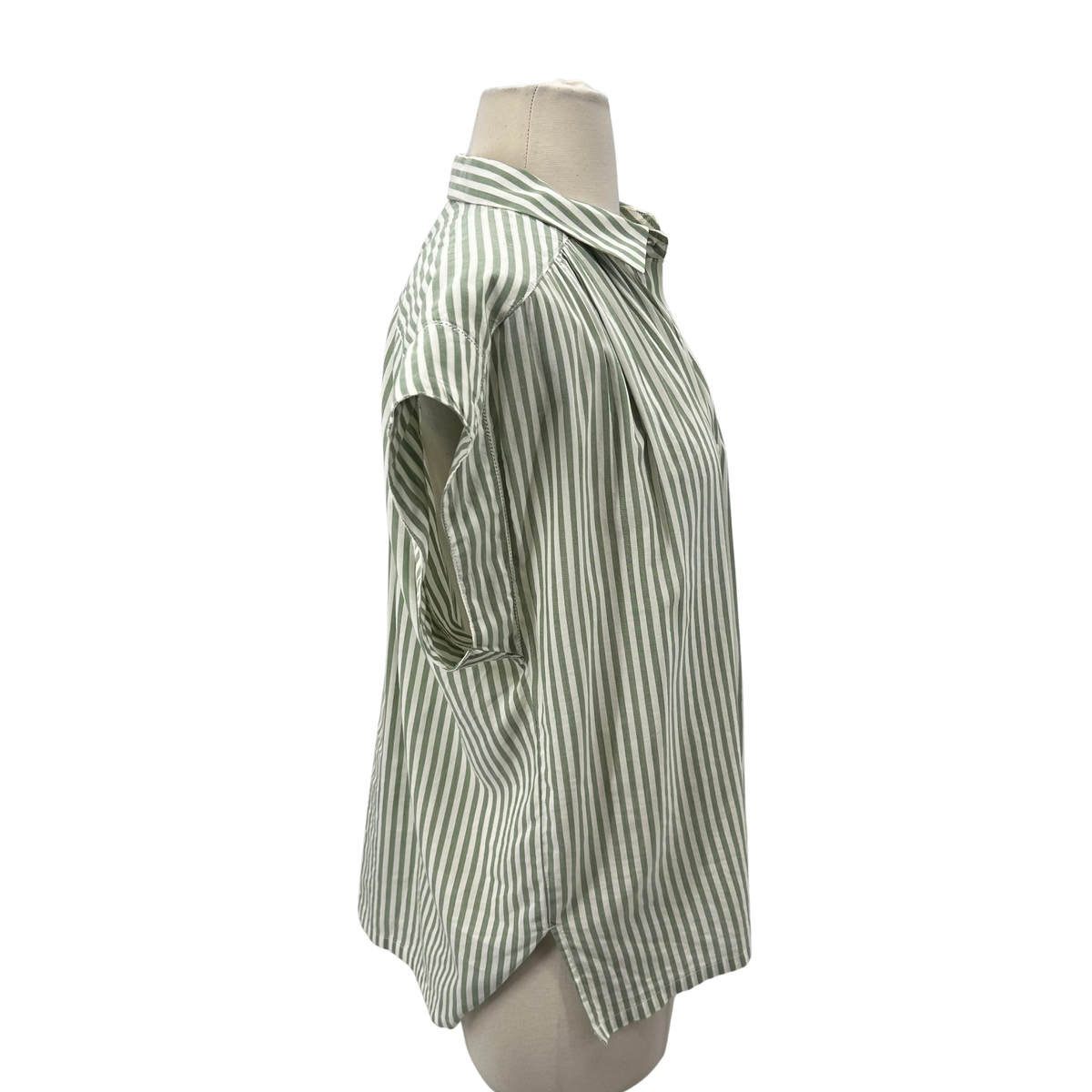 Trovata Green/Ivory Button up