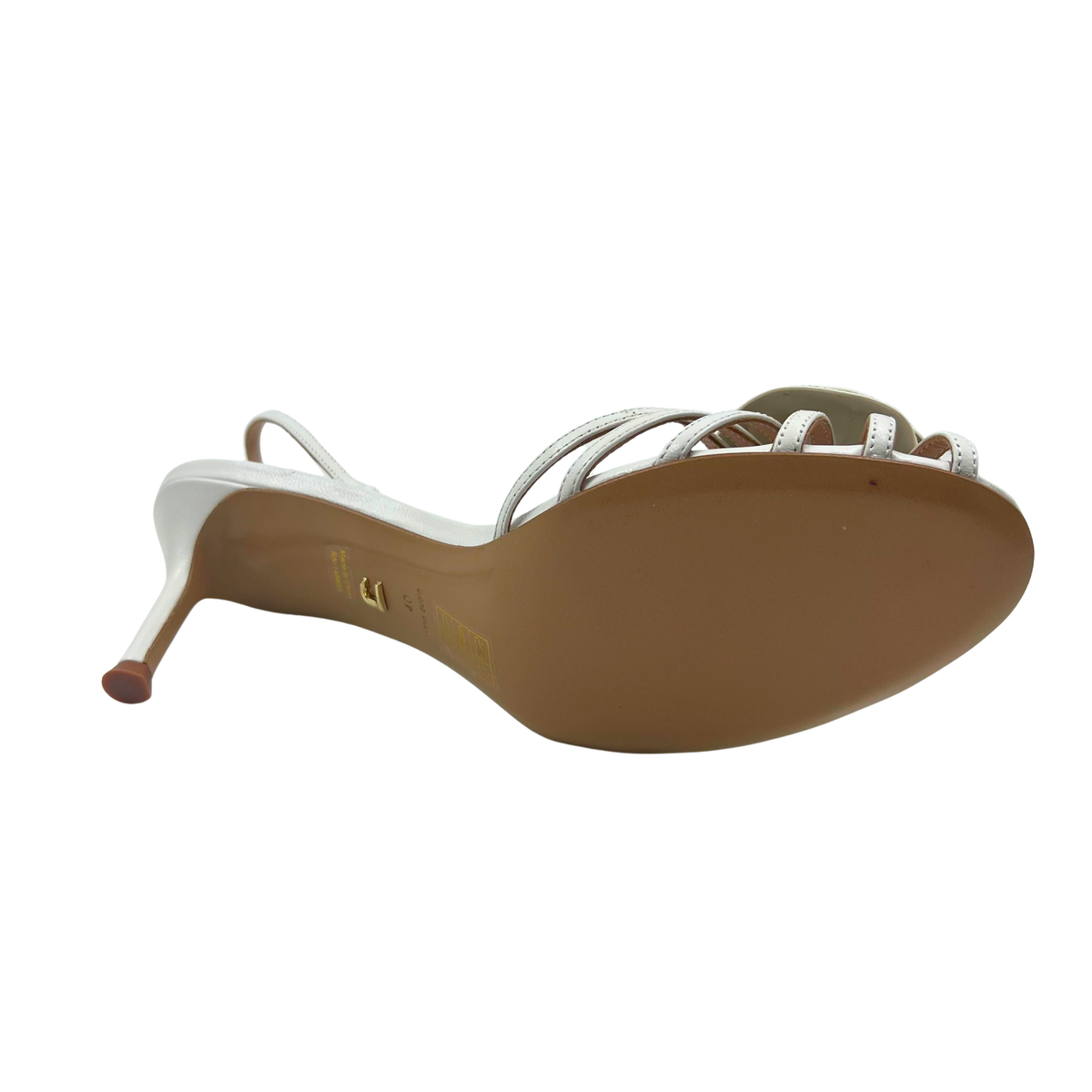 Lola Cruz 40 White Heels