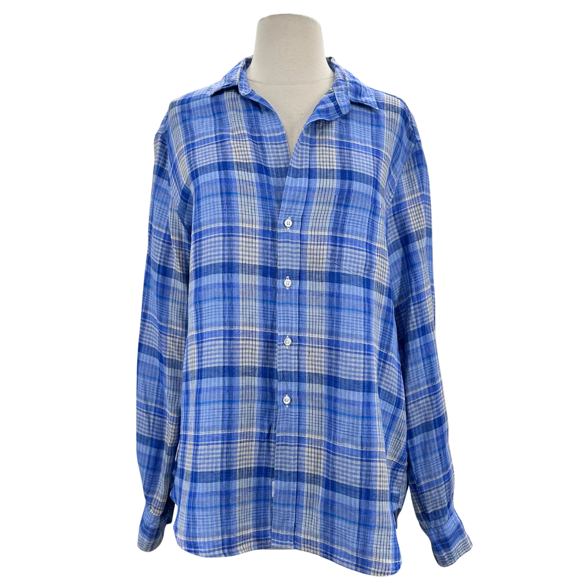 Frank & Eileen Blue Button Down