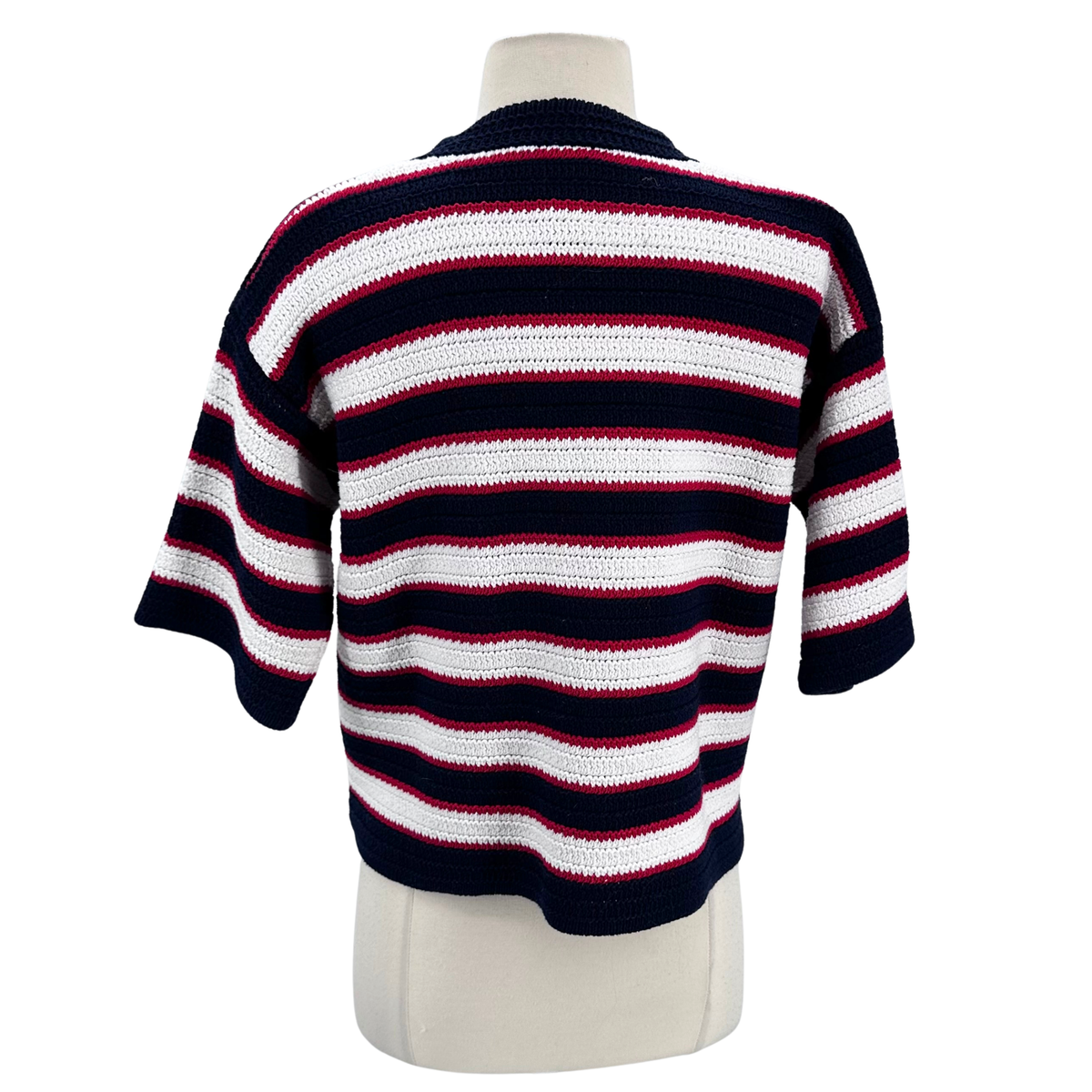 Valentino Red/White/Blue Sweater