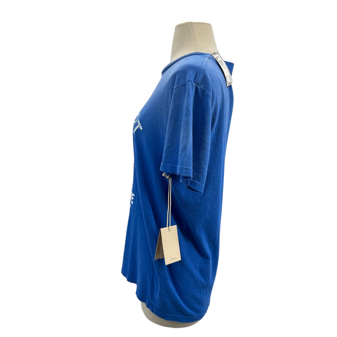 MOTHER Blue/White T-shirt
