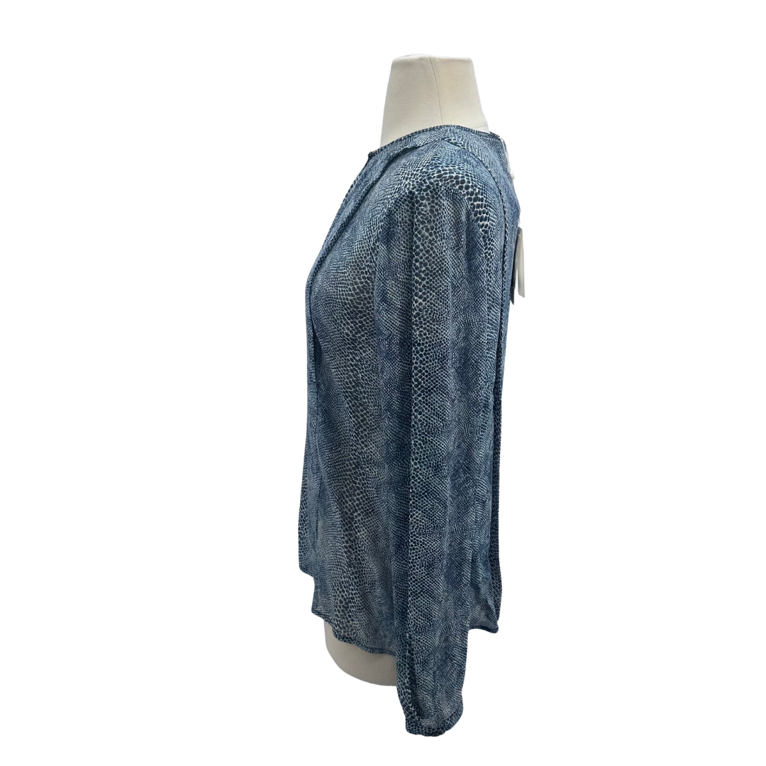 Tory Burch Blue Blouse
