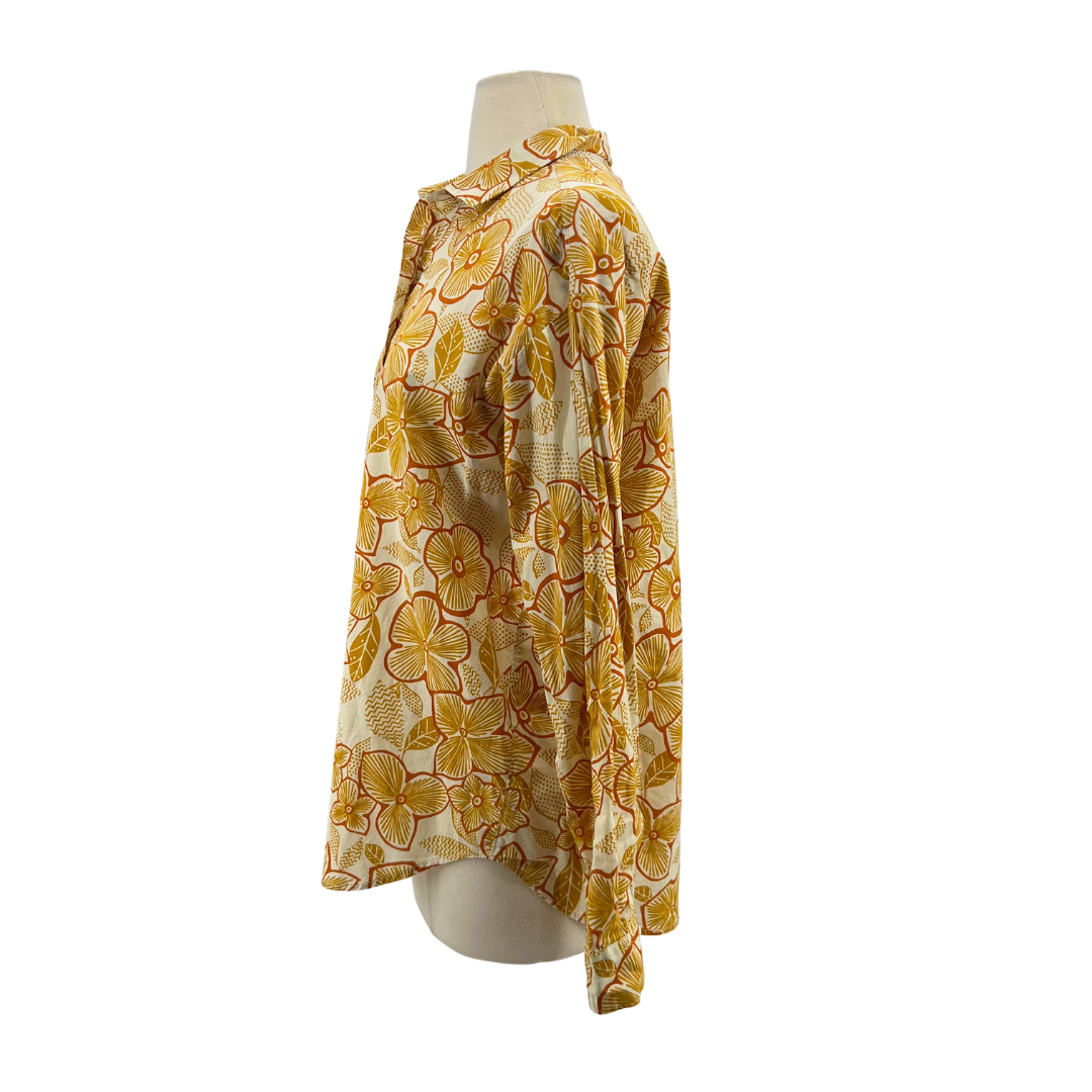 Hartford Ivory/Gold Button up