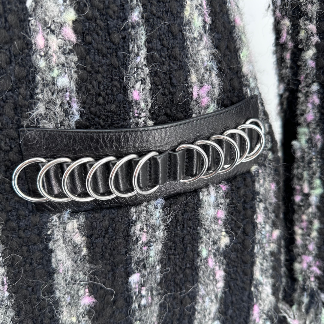 Alexander Wang Size 2 black/multi Coat