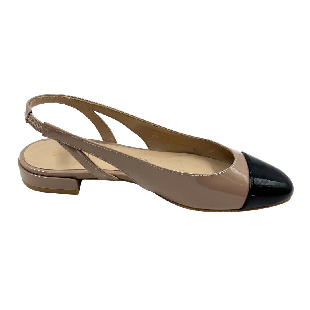 Stuart Weitzman 8 Taupe Flats