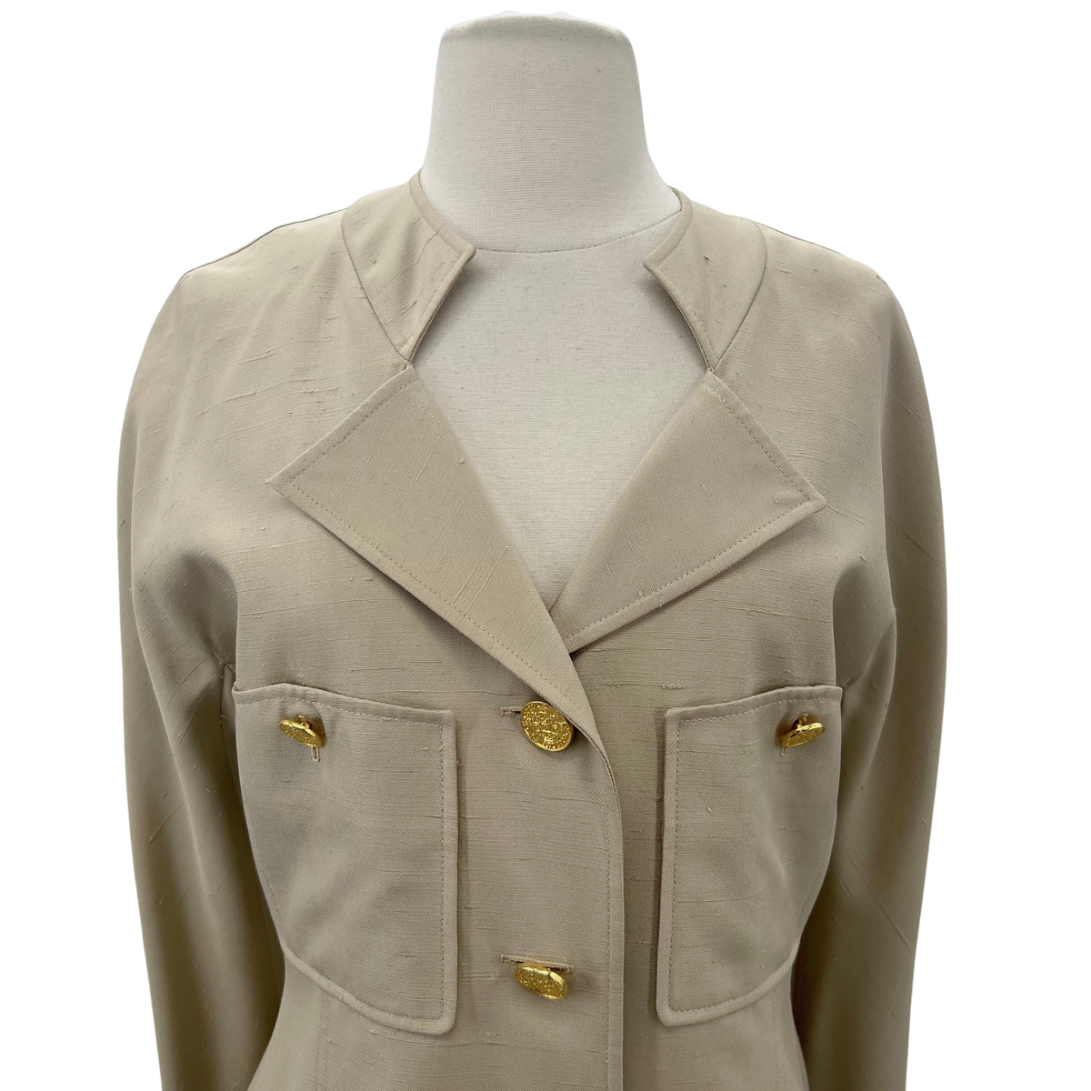 Chanel Tan 2 Piece Set