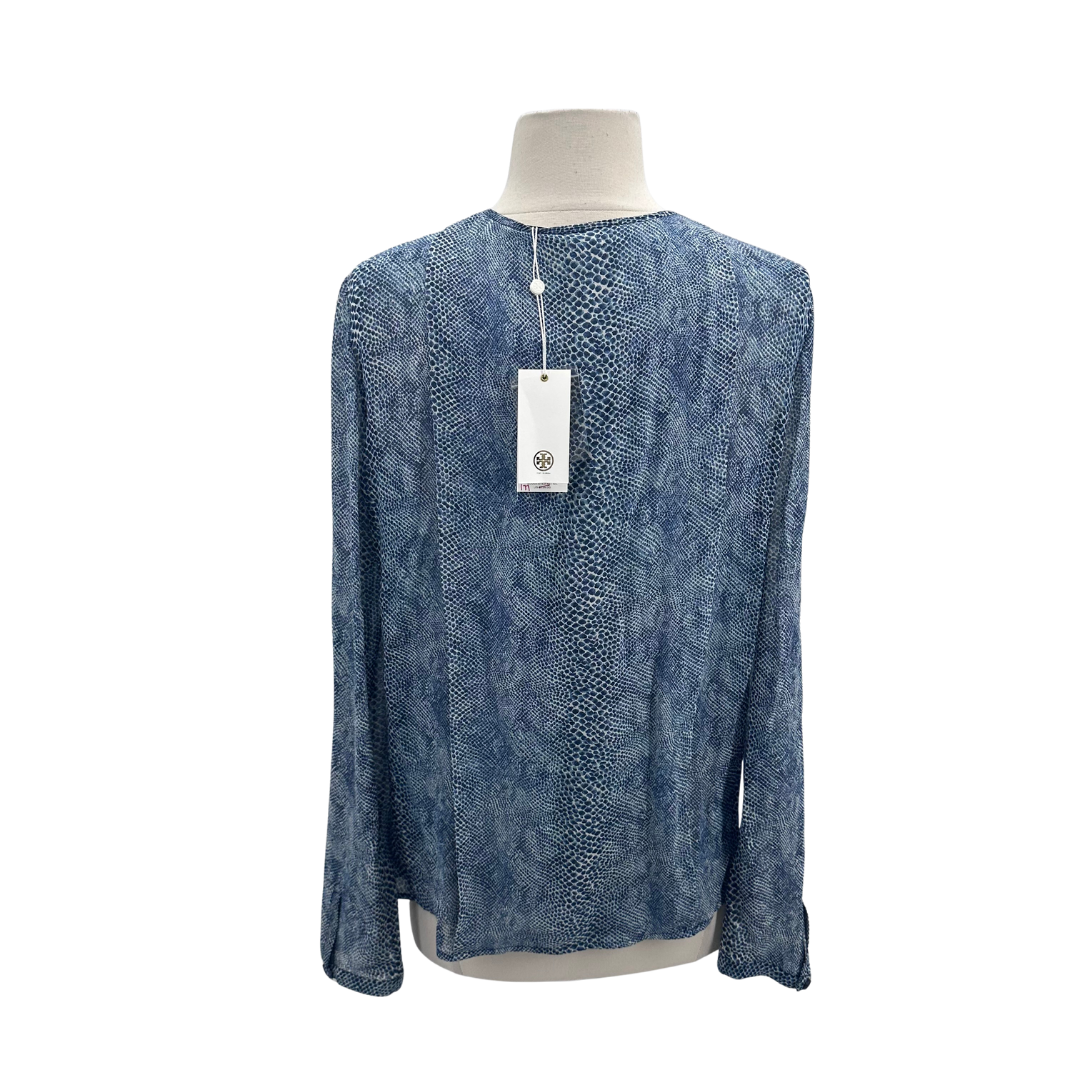Tory Burch Blue Blouse