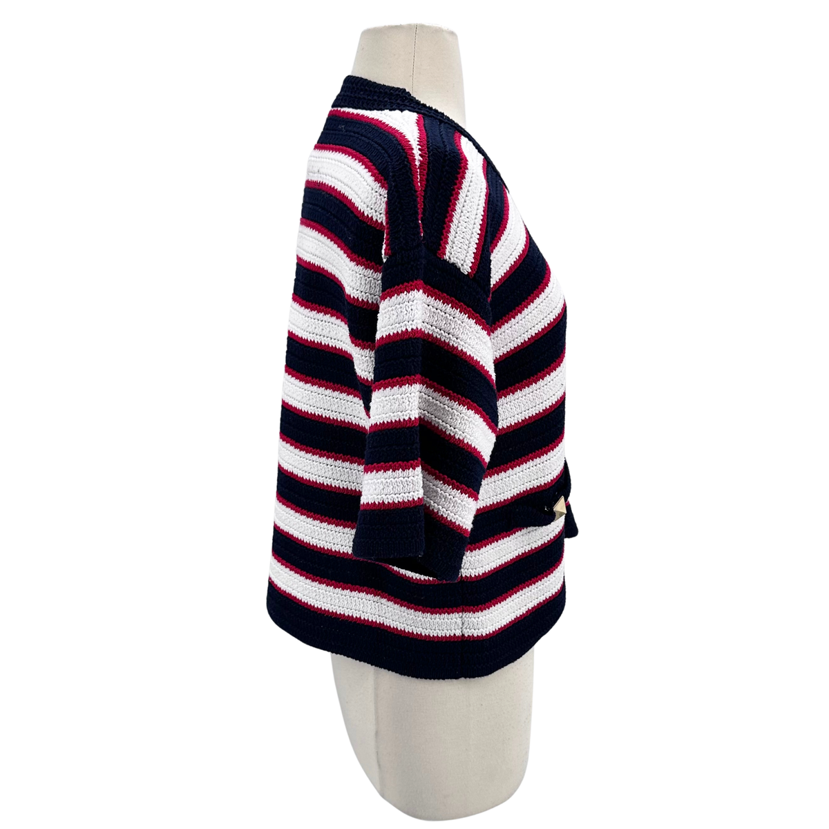 Valentino Red/White/Blue Sweater