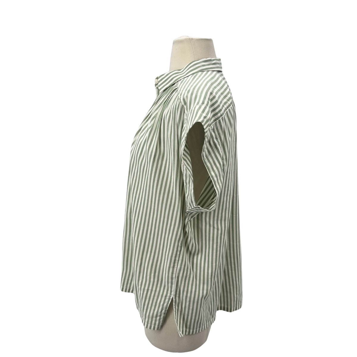 Trovata Green/Ivory Button up