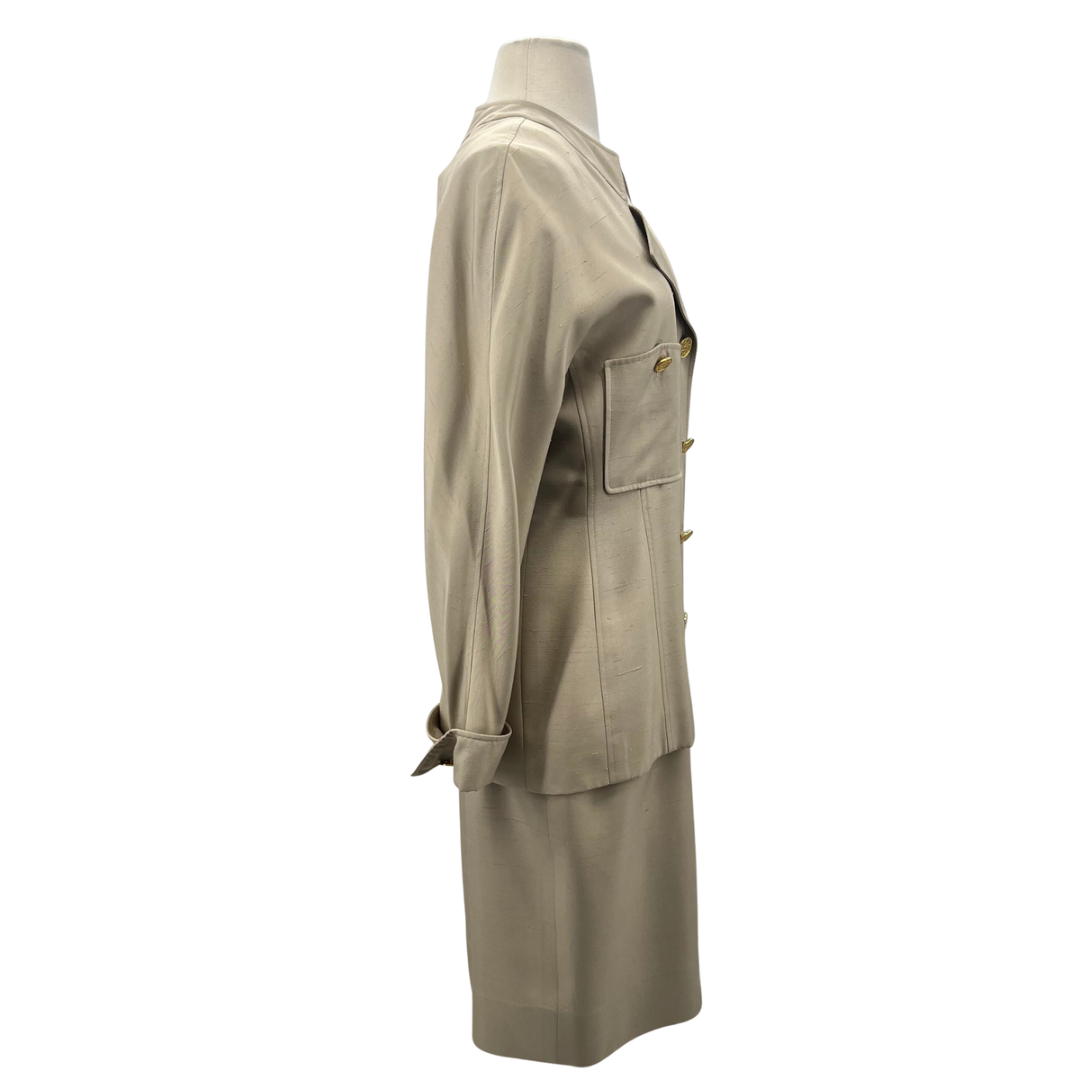 Chanel Tan 2 Piece Set