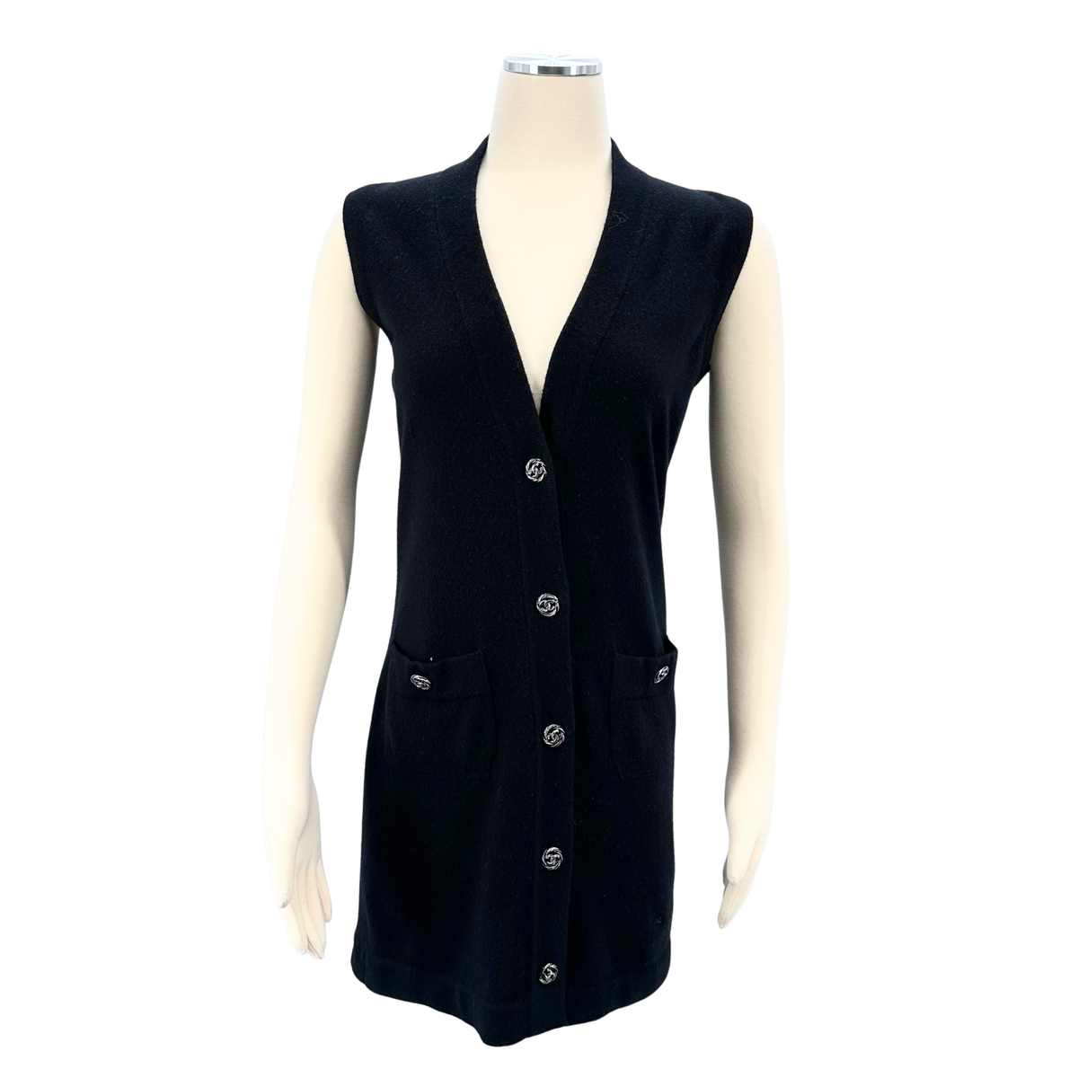 Chanel Black Vest