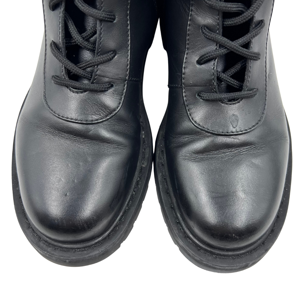 Valentino Garavani 7.5 37.5 Rockstud Moto Boot