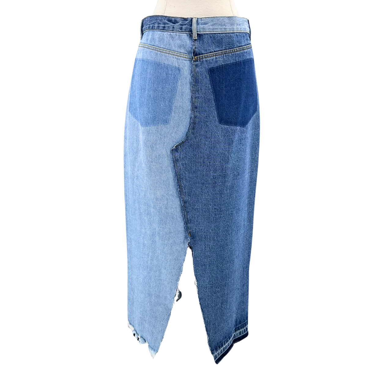 TRF Denim IX'D Makers Blue Maxi Skirt
