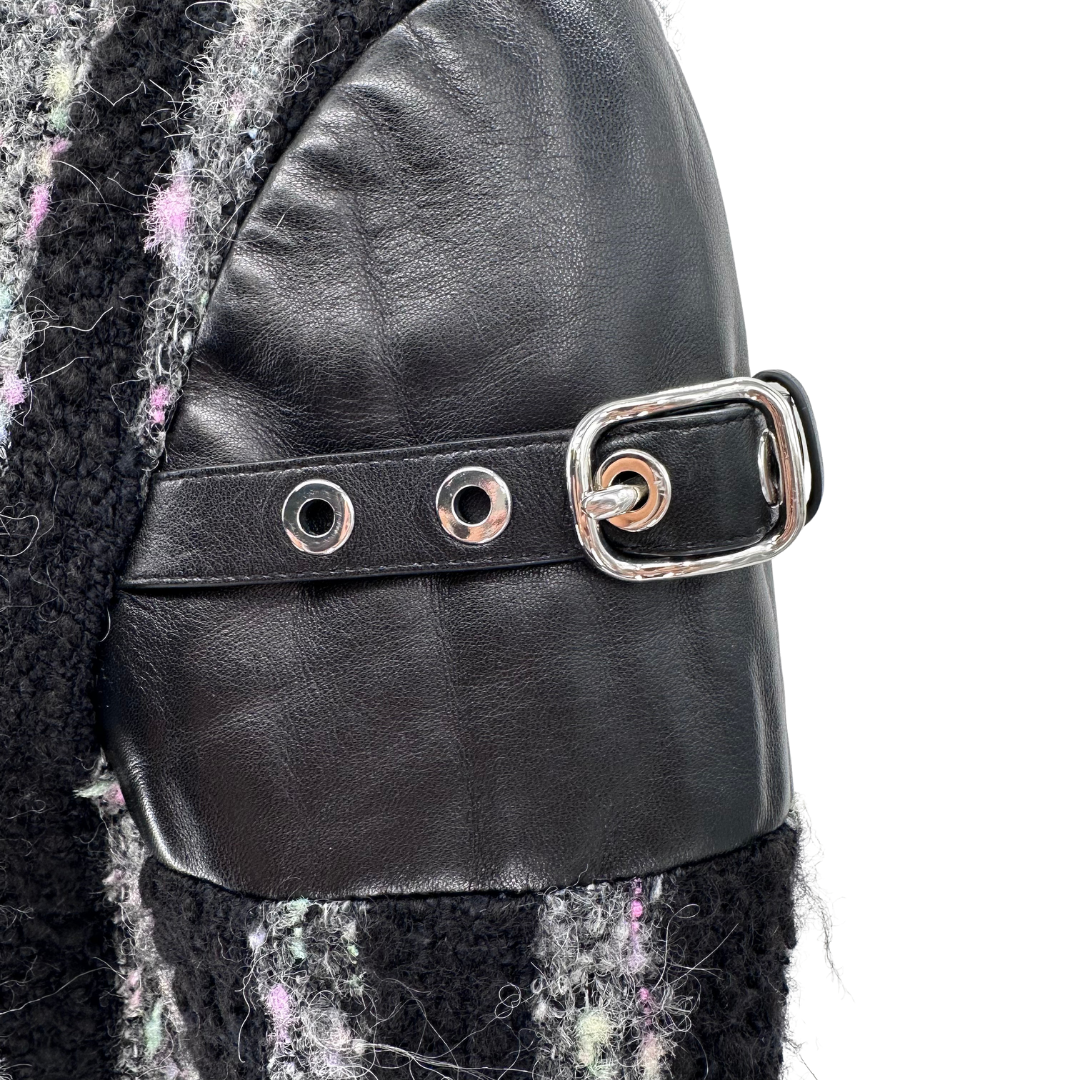 Alexander Wang Size 2 black/multi Coat