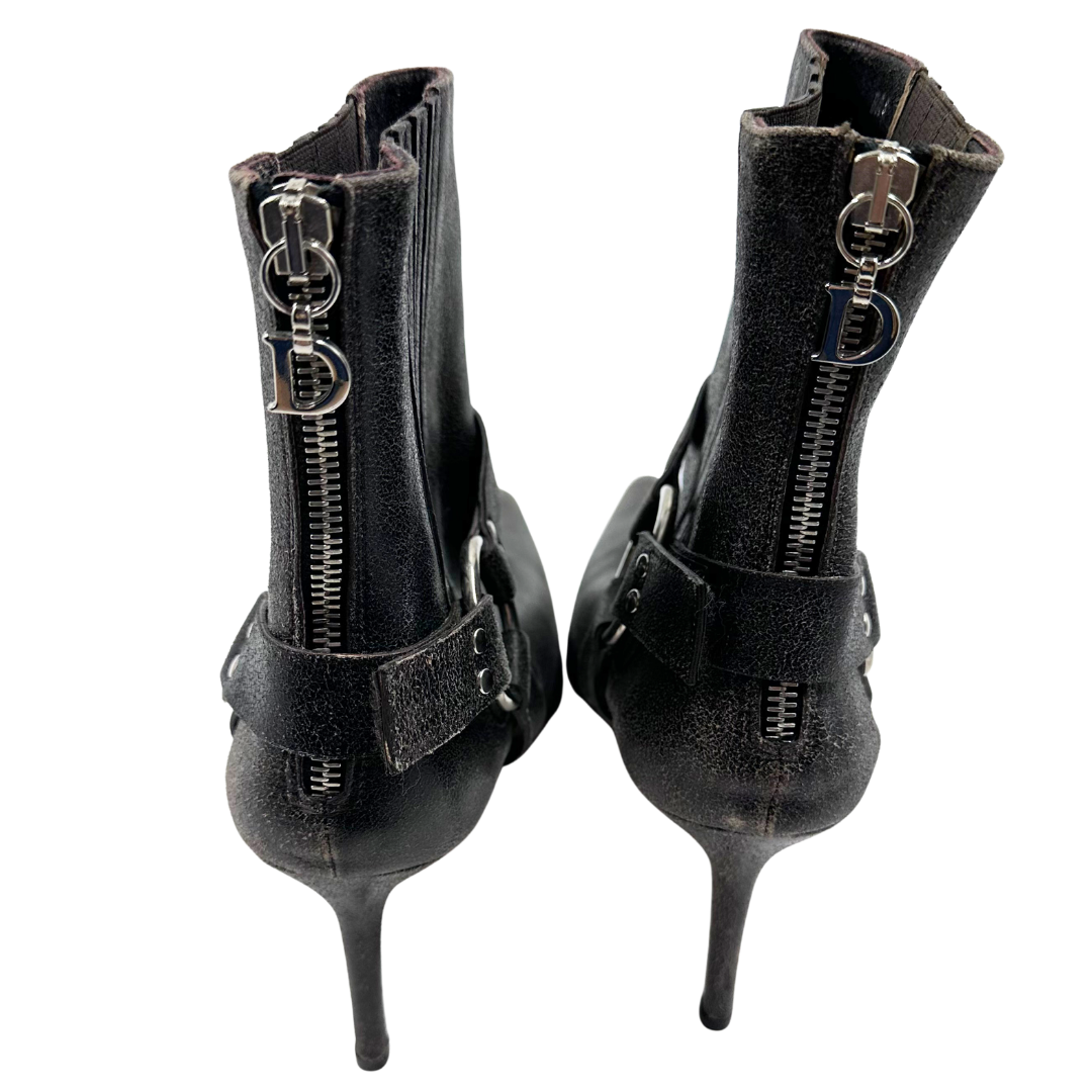 Dior 39.5 Grey Booties